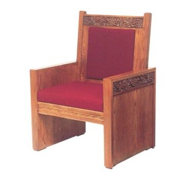 Celebrant Chair 684 Upholstered Seat Back 28-½ W